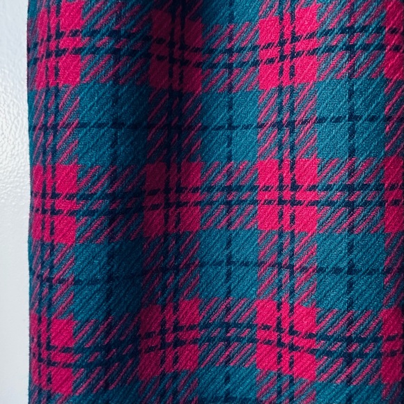 Vtg Pendleton 100% Wool Tartan Skirt - Picture 8 of 9